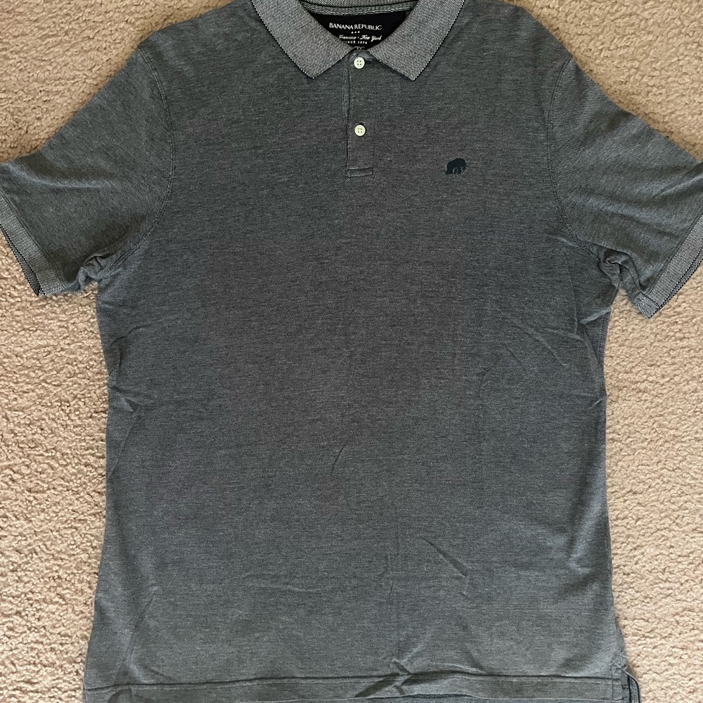 Banana Republic Navy Polo Shirt